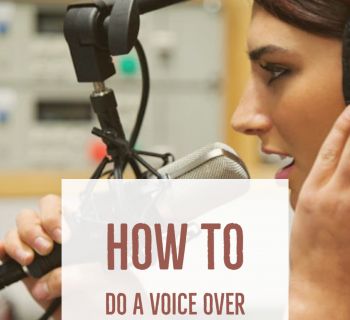 How To Do A Voice Over