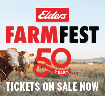 Behind the mic at Elders FarmFest 2025
