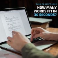 Radio Ad Script Guide: How Many Words Fit in a 30-Second Radio Ad?