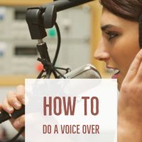 How To Do A Voice Over